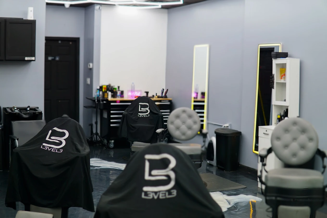 Inside Main Street Barbers